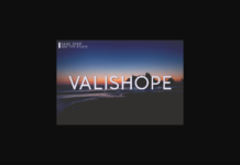 Valishope Font Poster 1