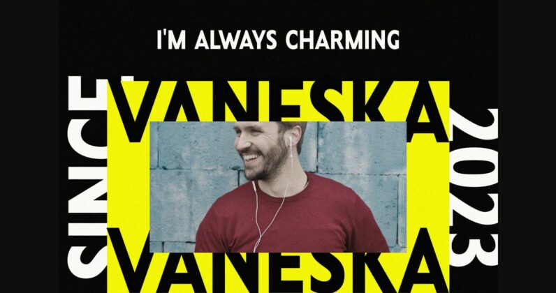 Vaneska Font Poster 5