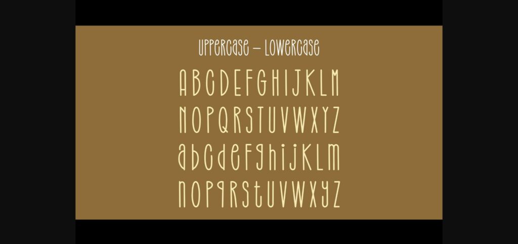 Vanilla Milk Font Poster 5