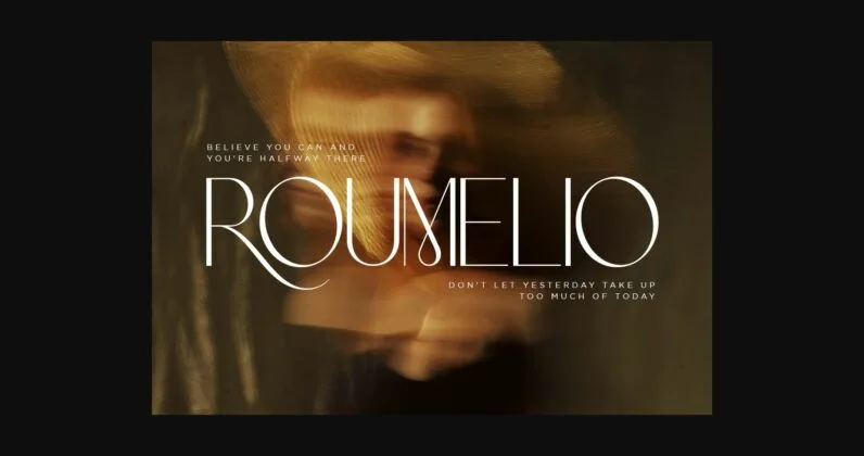 Vapour Font Poster 2