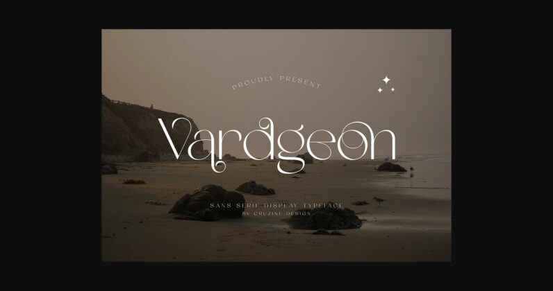 Vardgeon Font Poster 3