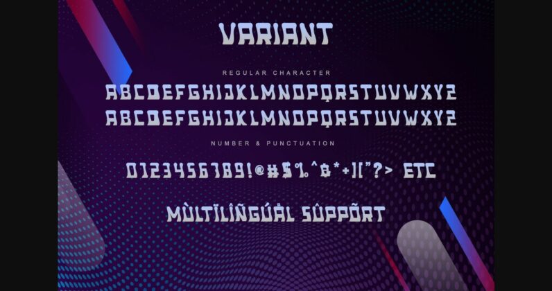 Variant Font Poster 8