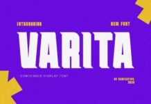 Varita Font Poster 1