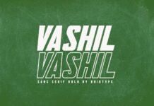 Vashil Font Poster 1