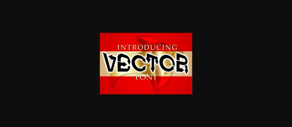 Vector Font Poster 3