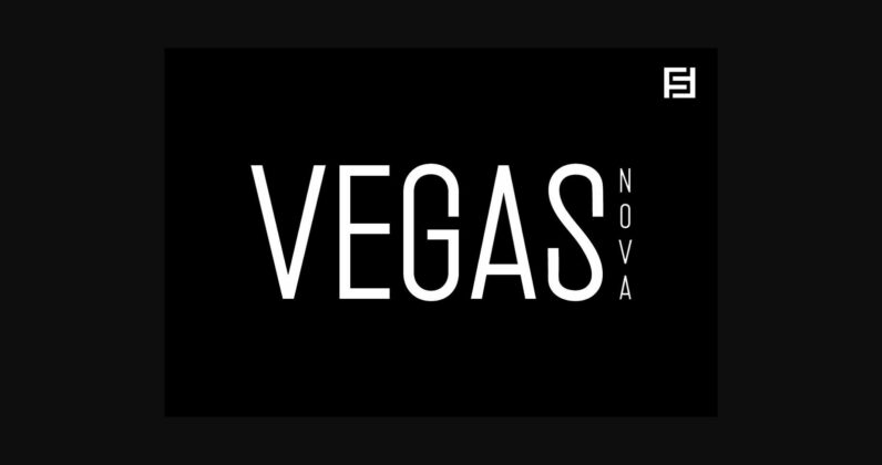 Vegas Nova Font Poster 3