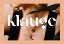 Klauge Font Klauge Font Poster 1