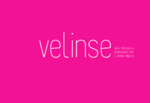 Velinse Font Poster 1