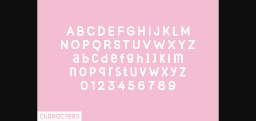 Velours Font Poster 2