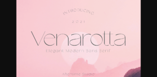 Venarotta Font Poster 1