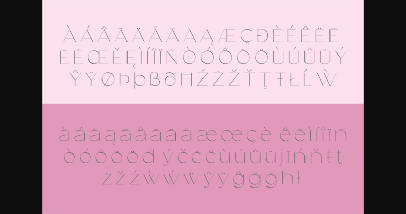 Venarotta Font Poster 11