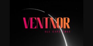 Ventnor Font Poster 1