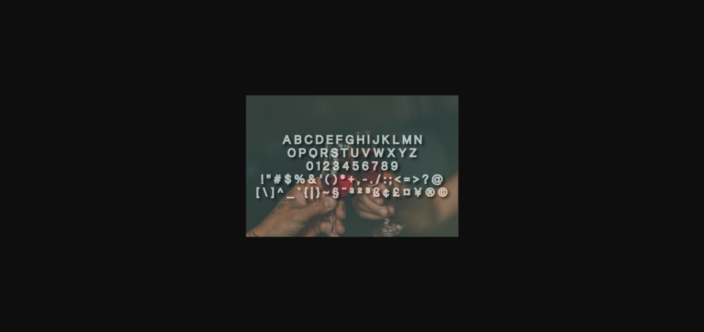 Ventula Font Poster 4