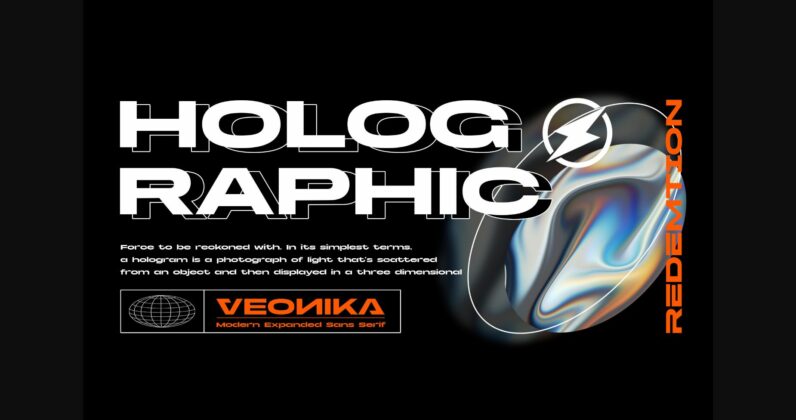 Veonika Font Poster 6