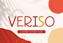 Veriso Font Poster 1