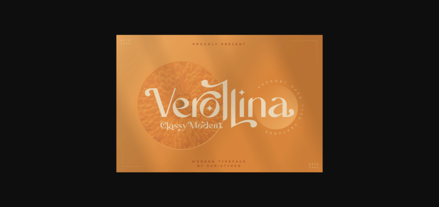 Verollina Font Poster 3