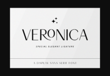 Veronica Font Poster 1