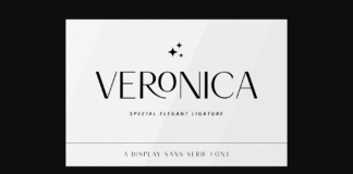 Veronica Font Poster 1