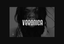 Veronica Font Poster 1