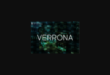 Verrona Font Poster 1