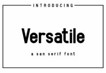 Versatile Font Poster 1