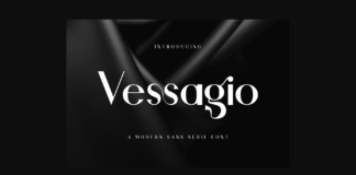 Vessagio Font Poster 1