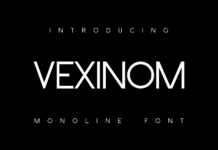 Vexinom Font Poster 1