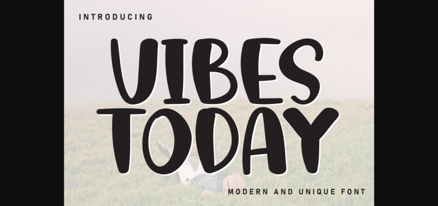 Vibes Today Font Poster 1