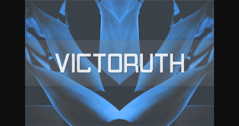 Victoruth Font Poster 1