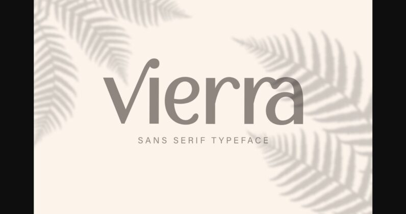 Vierra Font Poster 1