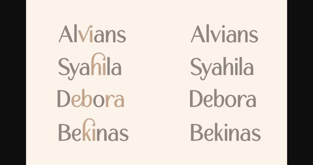 Vierra Font Poster 7