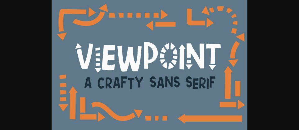 Viewpoint Font Poster 3