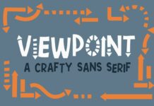 Viewpoint Font Poster 1
