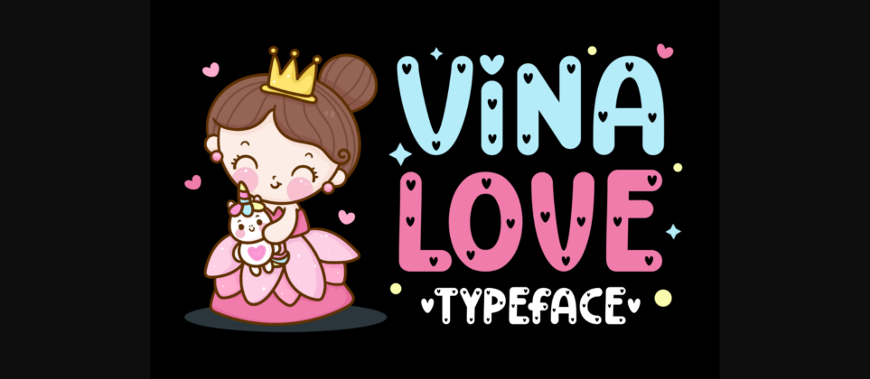 Vina Love Font Poster 3
