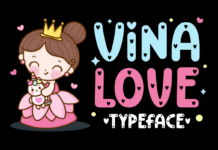 Vina Love Font Poster 1