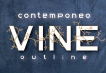 Vine Font Poster 1