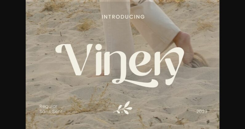 Vinery Font Poster 3