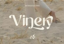 Vinery Font Poster 1