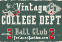 Vintage College Dept_Outline Poster 1