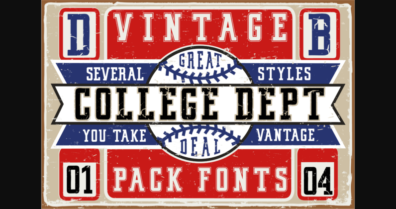 Vintage College Poster 6