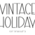 Vintage Holiday Font
