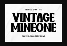 Vintage Mineone Poster 1