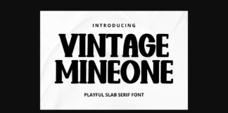 Vintage Mineone Poster 1