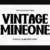 Vintage Mineone Font