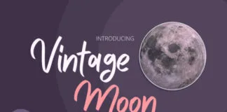 Vintage Moon Fonts