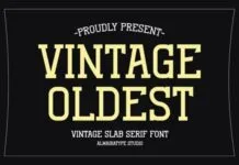Vintage Oldest Font Vintage Oldest Font