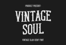 Vintage Soul Font