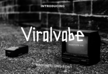 Viralvabe Font Poster 1