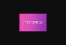 Virtoprov Font Poster 1