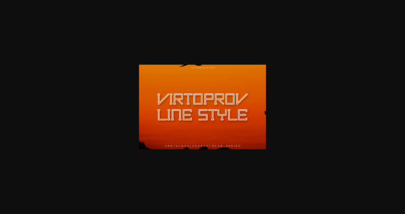 Virtoprov Font Poster 3